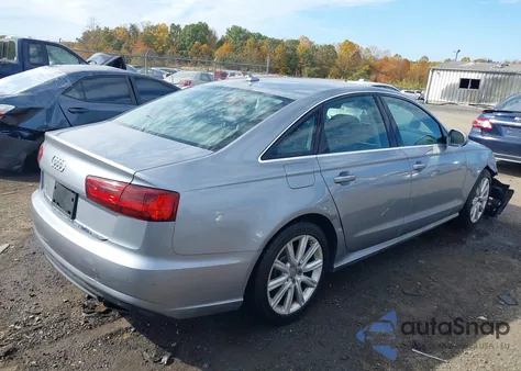 2016 Audi A6 2.0T Premium Plus from USA, damaged, VIN WAUDFAFC9GN058707